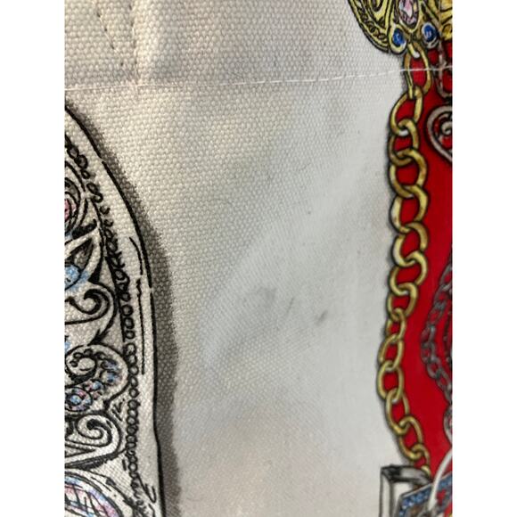 BRIGHTON (XXL) CANVAS WOMENS "ALL THAT GLITTER TOTE" - Picture 2 of 12